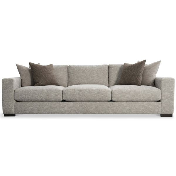 Trojelementowa skorzana sofa z elektrycznym rozkLadaniem Radley, karmel Sonoma
